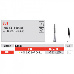 Diamond bur C831.205