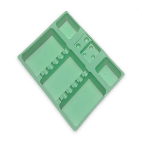 Disposable maxi coloured trays TD3078