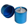 Cylindrical aluminium endodontic box TD1160