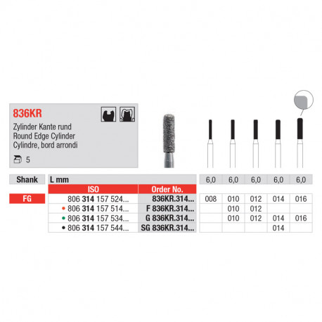 Diamond Bur G836KR.314