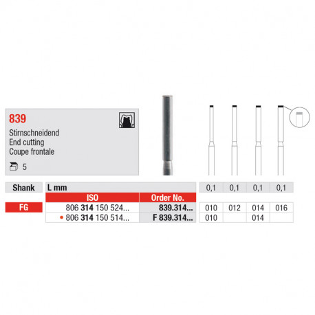 Diamond Bur F839.314