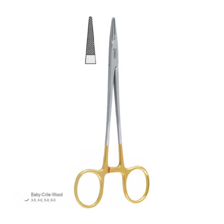 Baby-Crile-Wood Needle Holder