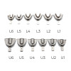 Stainless steel anatomic tray