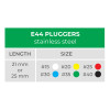 E44 S.S. Finger Pluggers