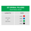 E11 S.S. Spiral Fillers