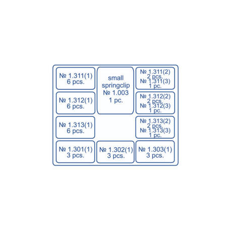Saddle Metal Matrices Universal Kit