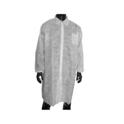 Visitor Robe Non-Woven with buttons
