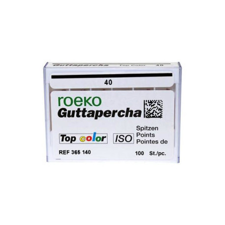Guttapercha points Top color