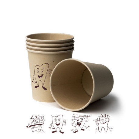 Ποτηράκια Greenline Bamboo με σχέδια