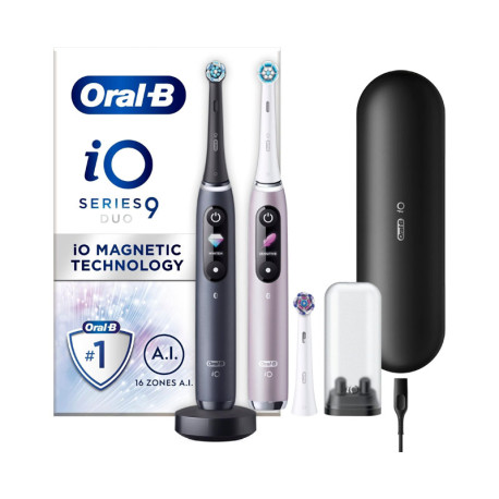 iO Series 9 Duo Black & Rose Quartz