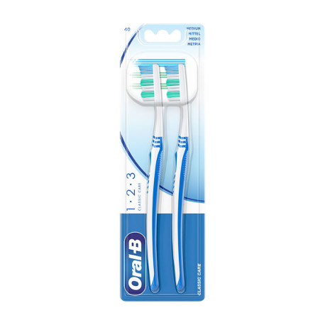 123 Classic Care Toothbrushes