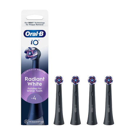 iO Radiant White Black Brush Heads