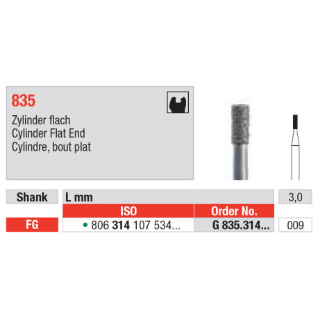 Diamond Bur G835.314