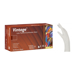 Γάντια Latex Με Πούδρα Aurelia Vintage