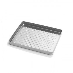 Stainless steel perforated instrument tray Mini