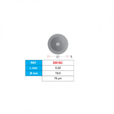 Diamond disc D915C/19.0