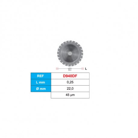 Diamond disc D940DF/HP/22.0