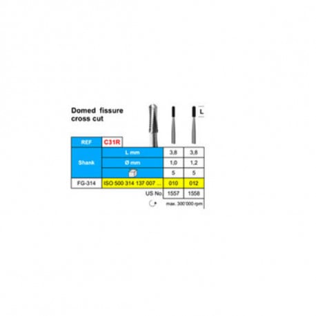 Carbide bur C31R/FG